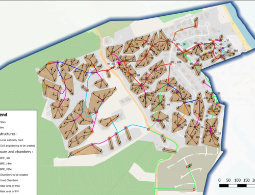 FTTH pre-project studies in Saint Martin